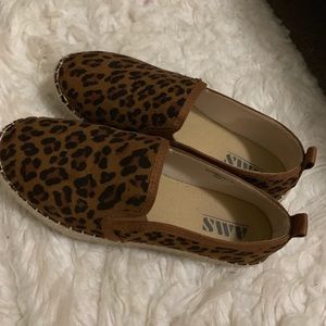Leopard Espadrille Platforms